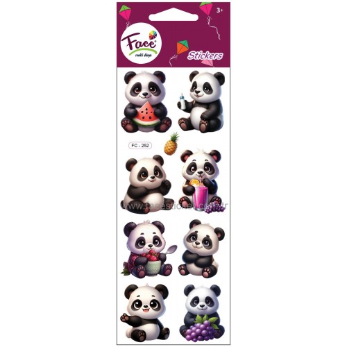 PANDA STİCKER FC-252